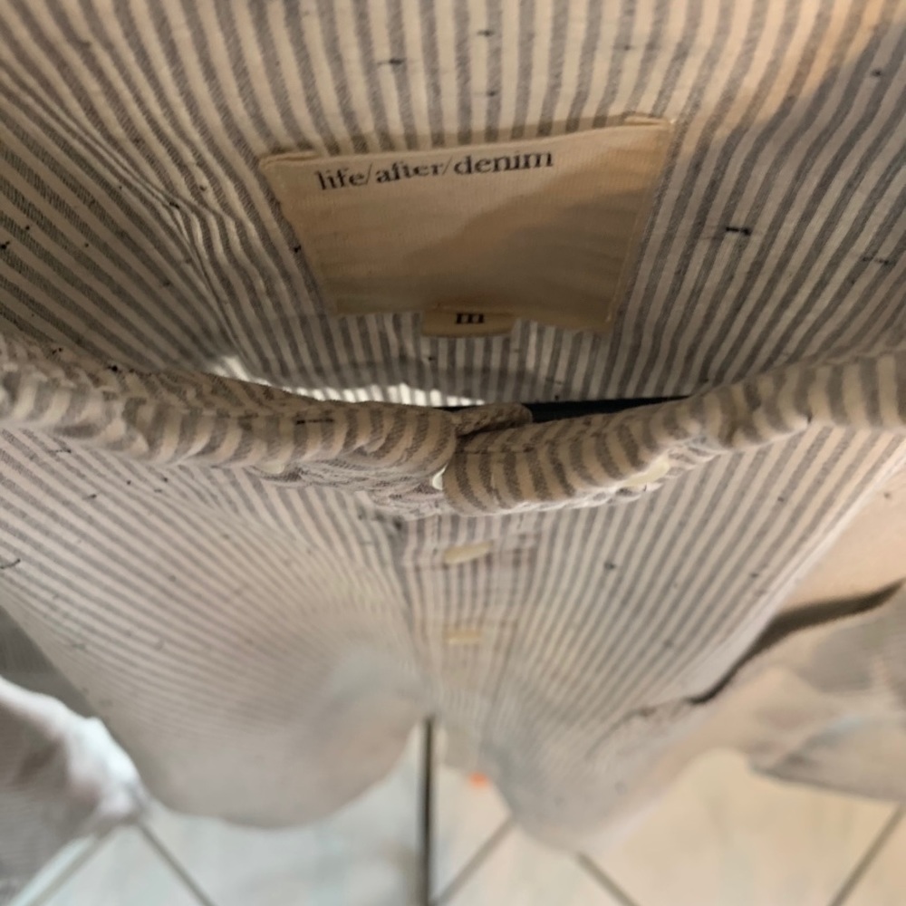 Life After Denim Striped Button Down Shirt - image 4